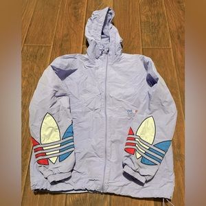 Lavender Adidas PrimeGreen Windbreaker size medium